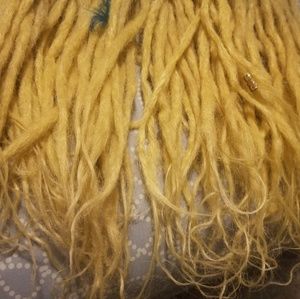 Blonde custome faux locs/locks
